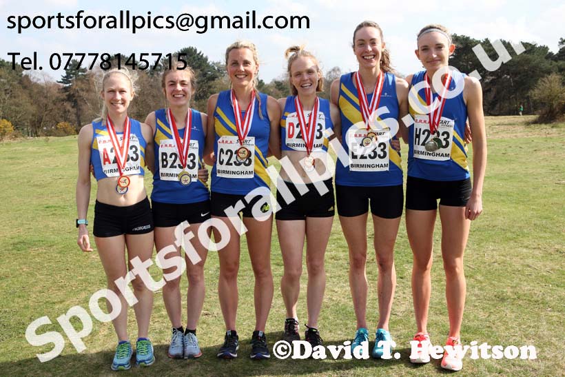 Senior womens 6 Stage Relay, ERRA 12 and 6 Stage Relays, Sutton Coldfield. Photo: David T. Hewitson/Sports for All Pics